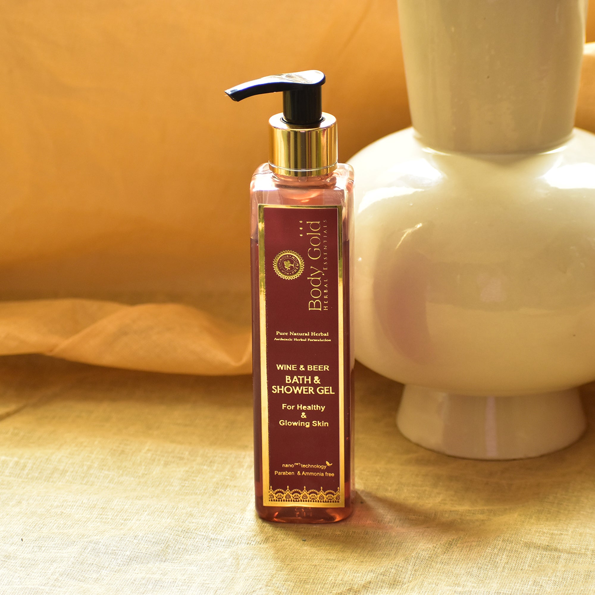 Bath & Shower Gel - Wine & Beer 200ml