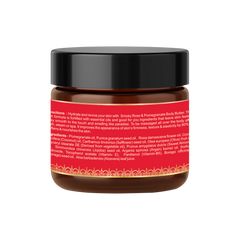 Body Butter Cream - Pomegranate & Smoky Rose