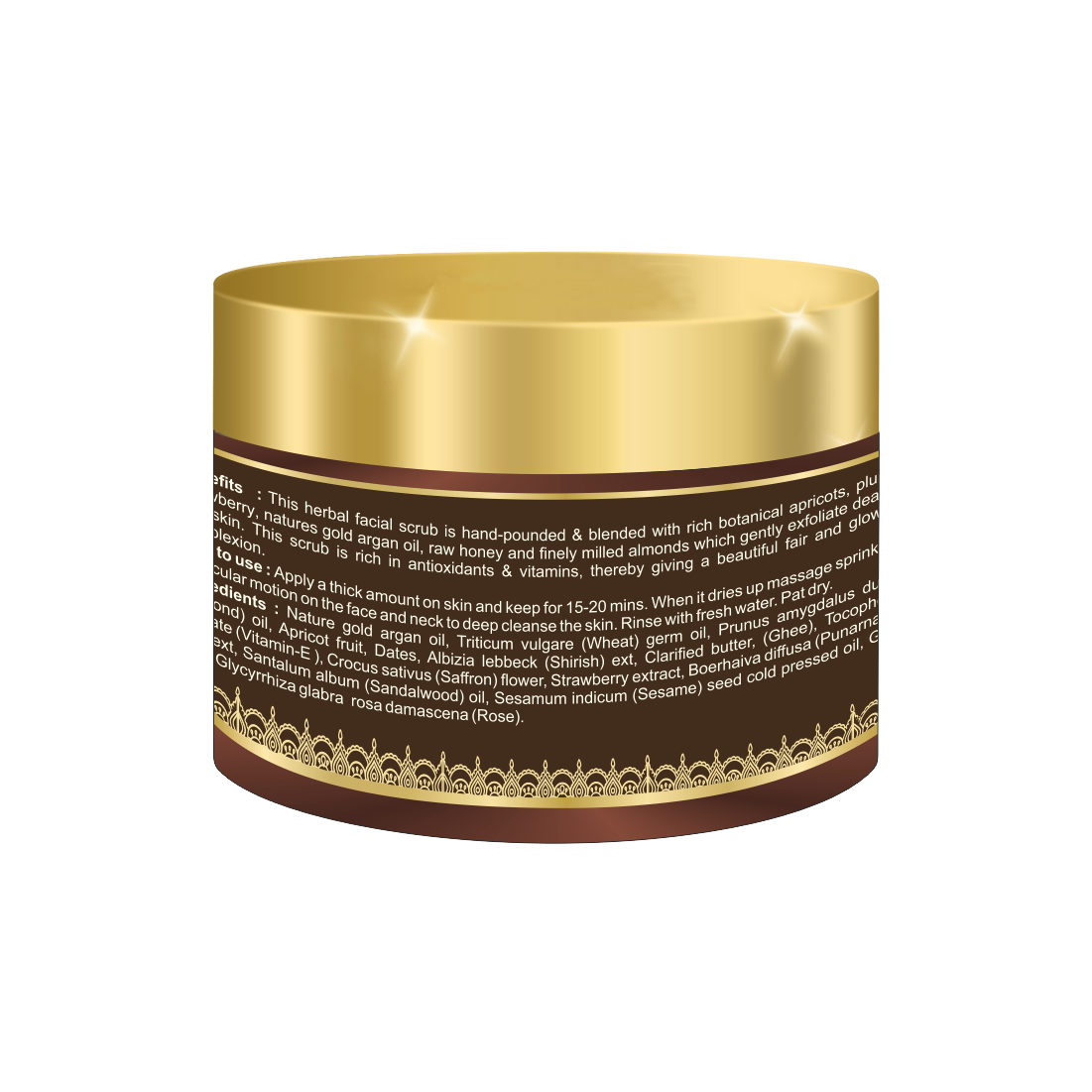 Fruit & Panchtatva Hand Pounded Organic Scrub