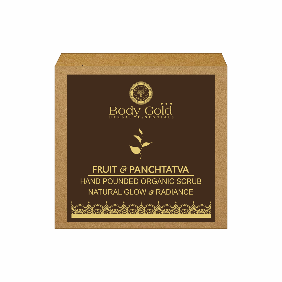 Fruit & Panchtatva Hand Pounded Organic Scrub