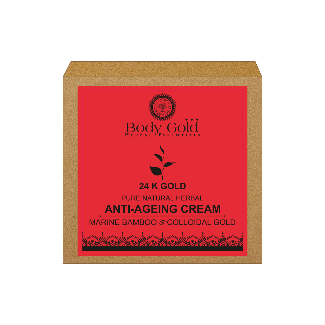 24 K Gold Anti-Aging Creme With Marine Bamboo & Colloidal Gold 50gm