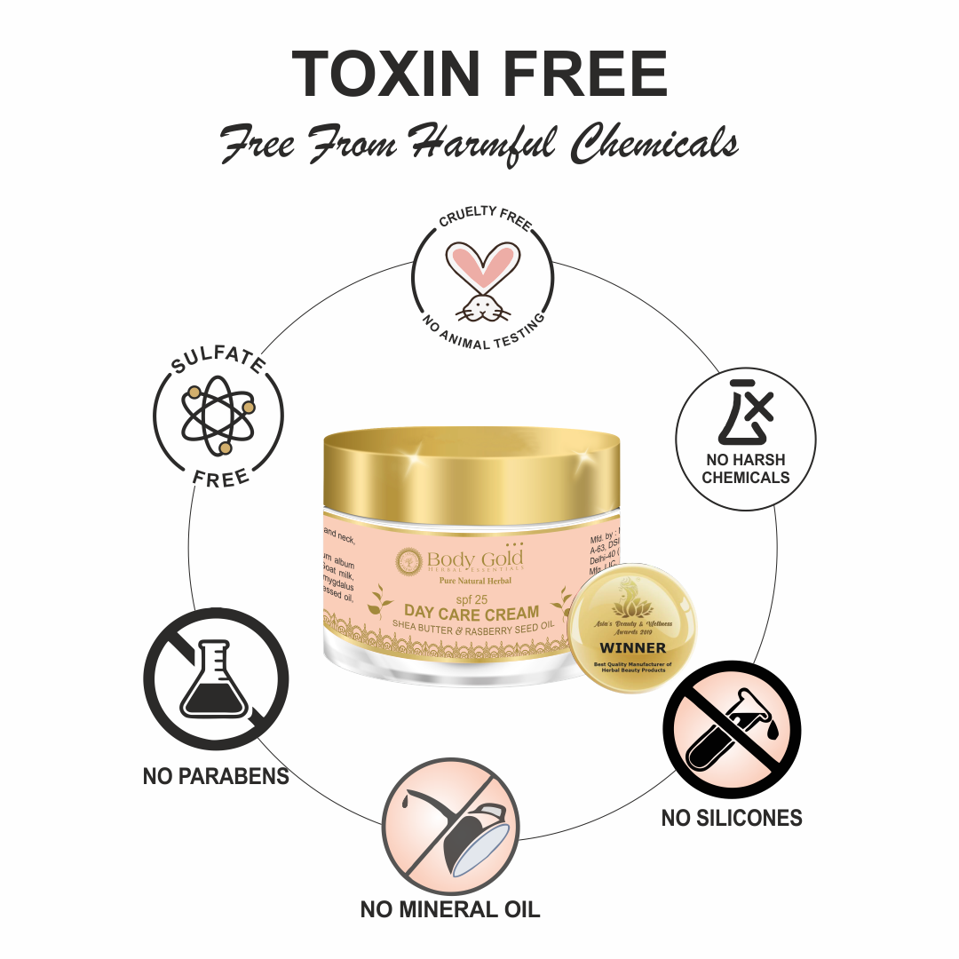 SPF 25 Day Care Cream With Shea Butter & Raspberry Seed Oil