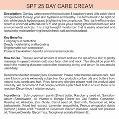 SPF 25 Day Care Cream With Shea Butter & Raspberry Seed Oil