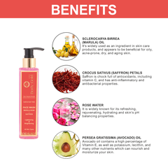 Marula Rose & Saffron Face Wash