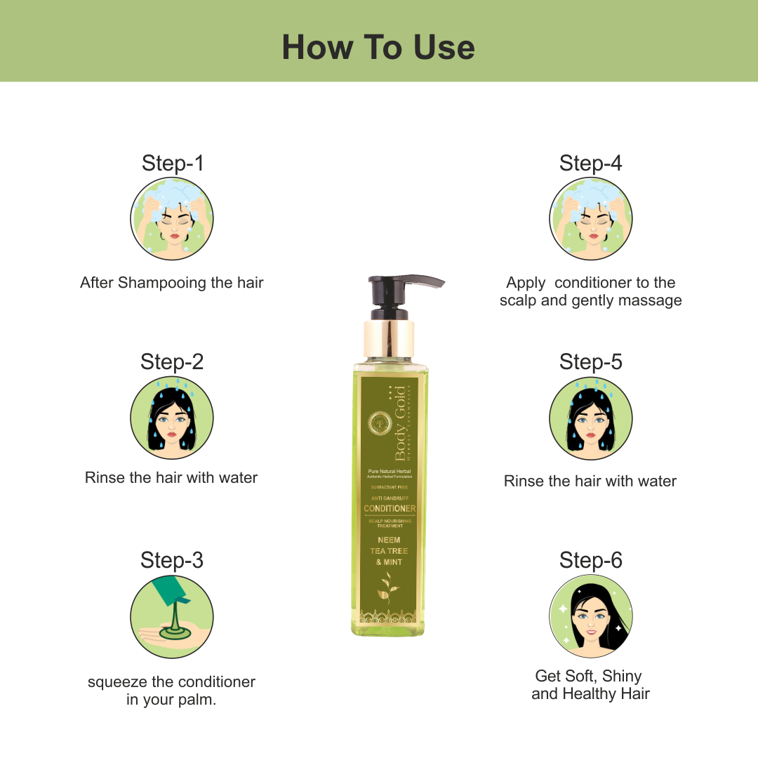 Hair Conditioner - Neem Tea Tree & Mint