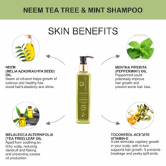 Hair Shampoo - Neem Tea Tree & Mint
