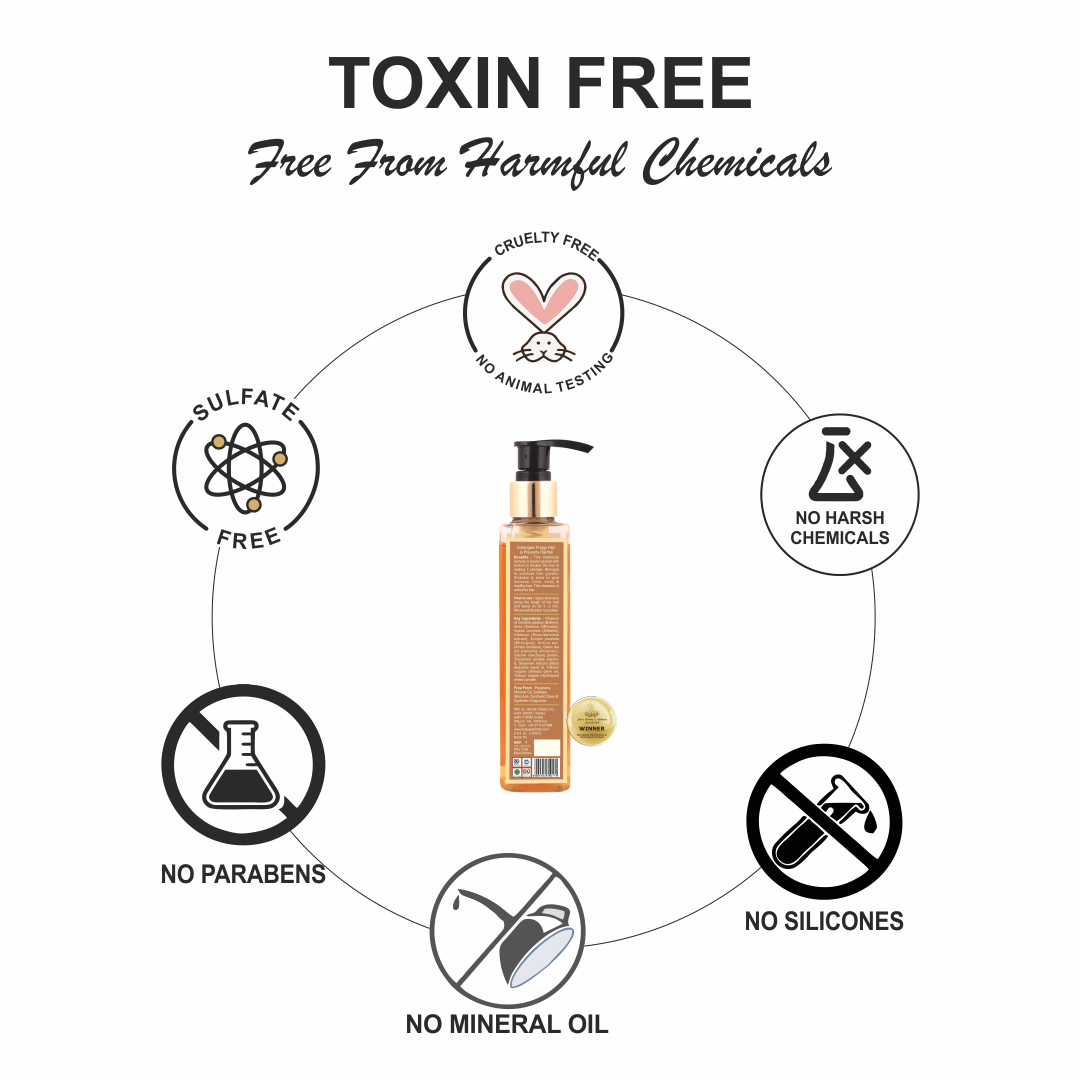 Hair Shampoo - Brahmi Amla Bhringraj & Shikakai