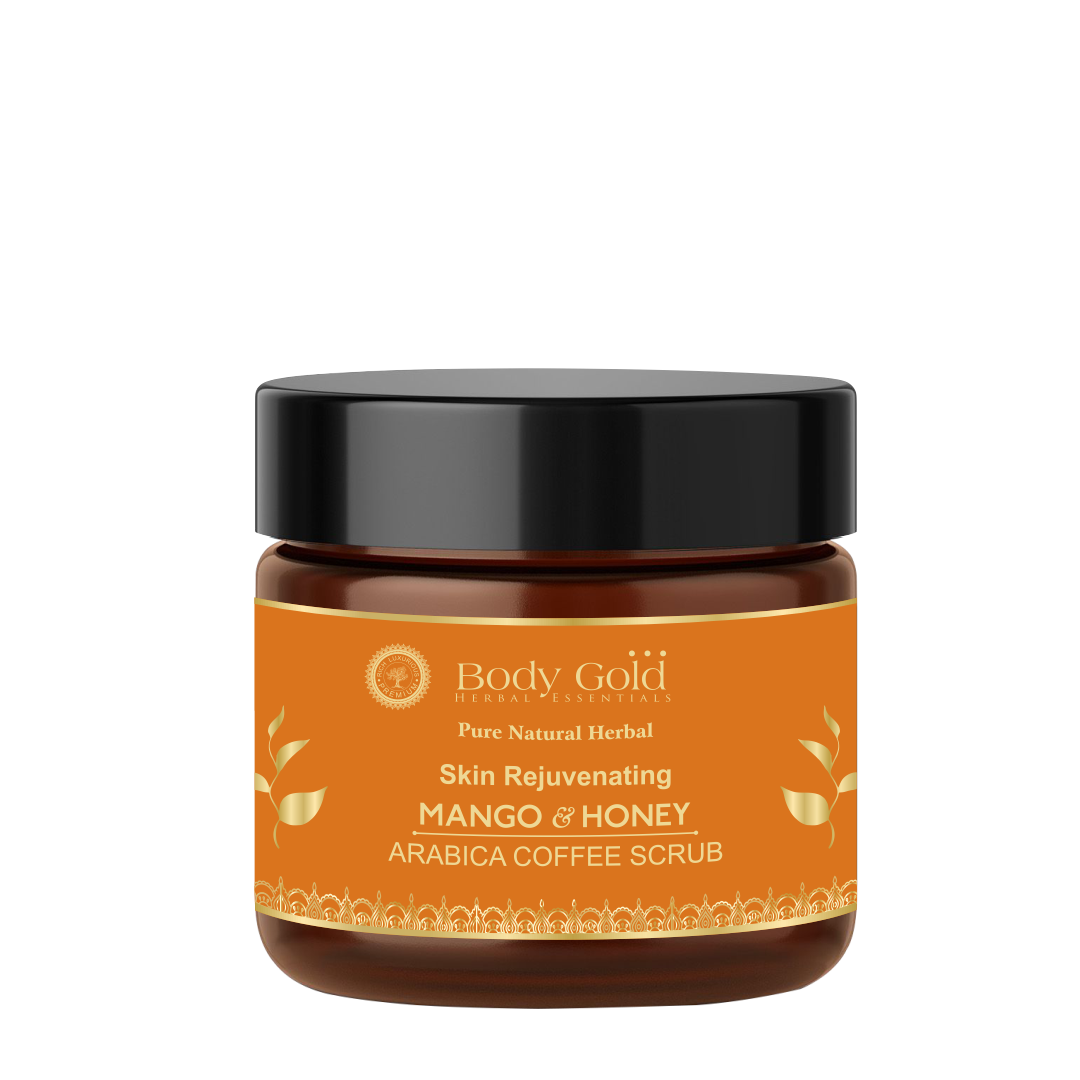 Arabica Coffee Scrub - Honey & Mango 100 gm
