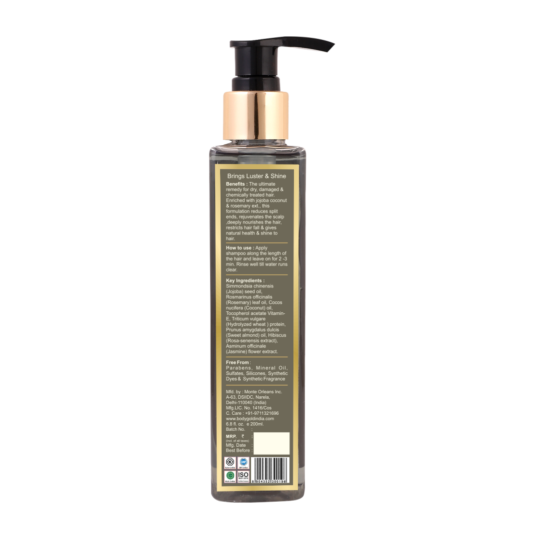 Hair Shampoo - Jojoba Rosemary & Coconut