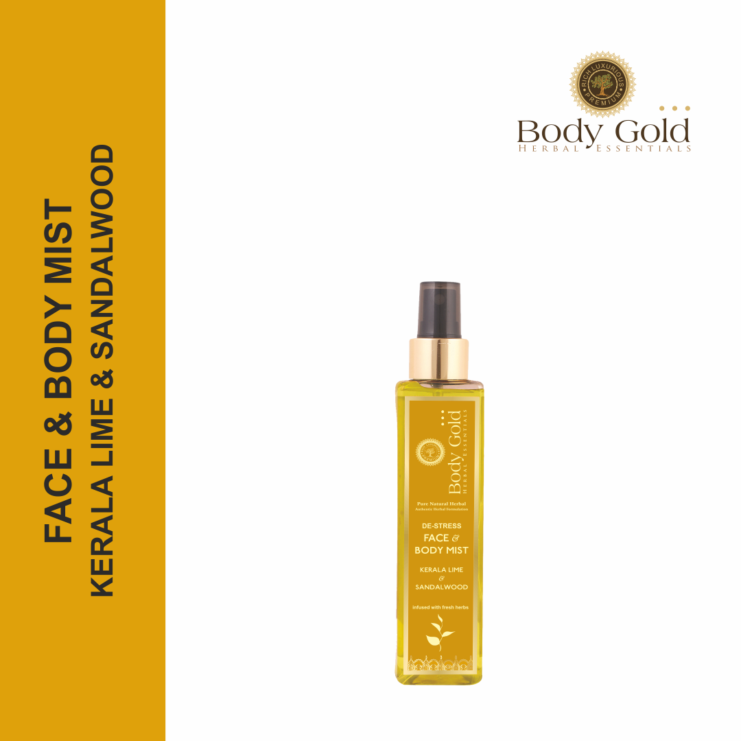 De-Stress Face & Body Mist - Kerala Lime & Sandalwood