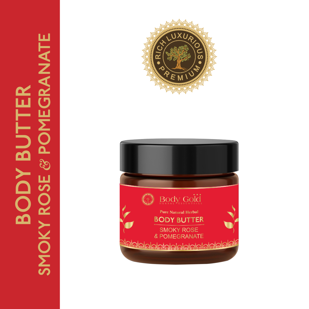Body Butter Cream - Pomegranate & Smoky Rose