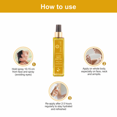 De-Stress Face & Body Mist - Kerala Lime & Sandalwood