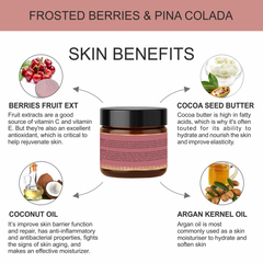 Body Butter Cream - Frosted Berries & Pina Colada