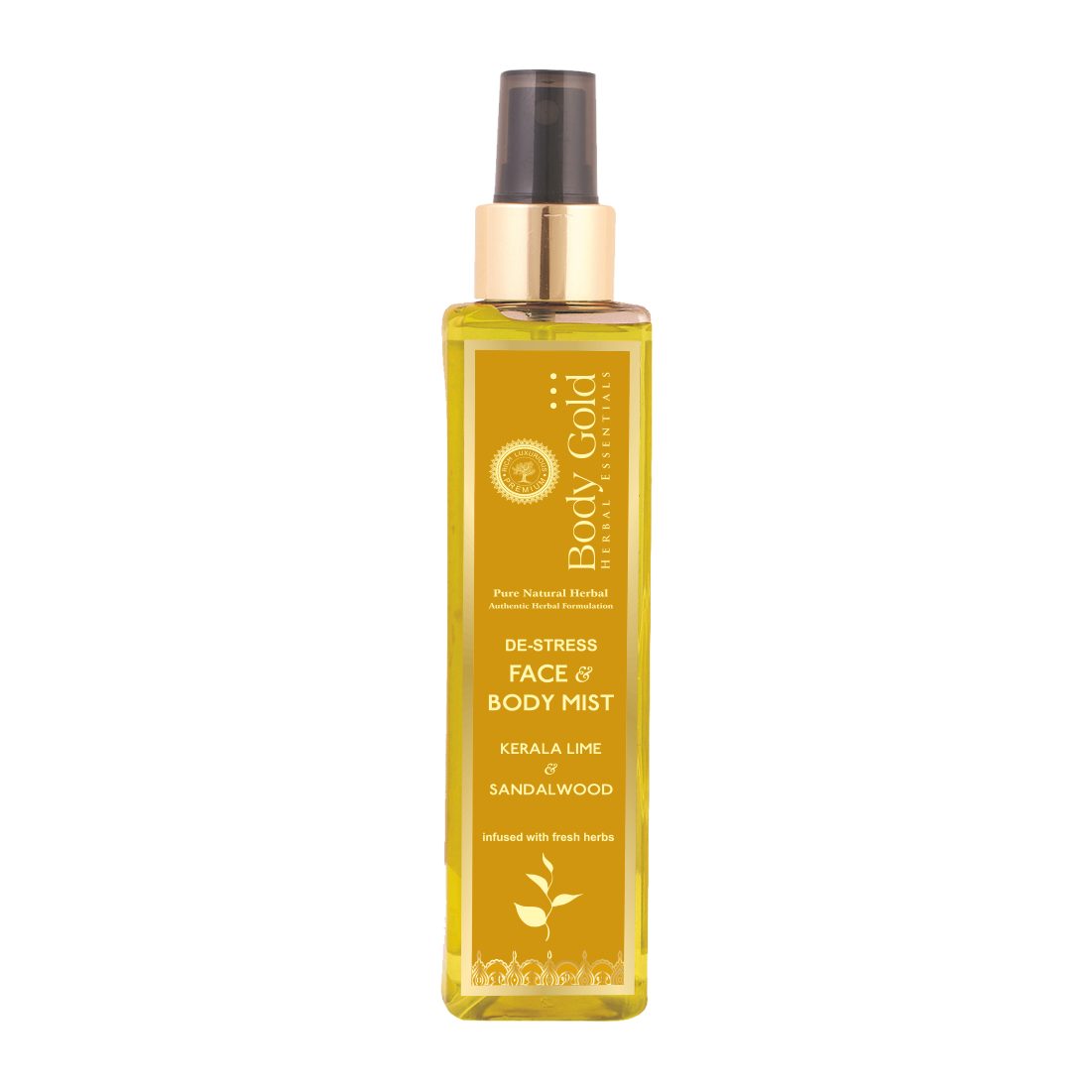 De-Stress Face & Body Mist - Kerala Lime & Sandalwood