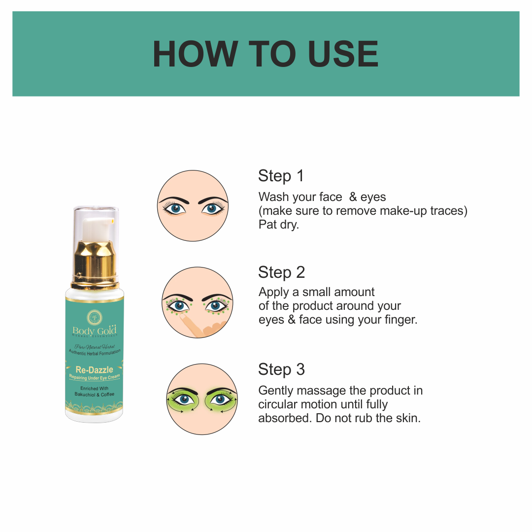 RE-DAZZLE EYE GEL WITH RETINOL HYALURONIC ACID & VITAMIN-E