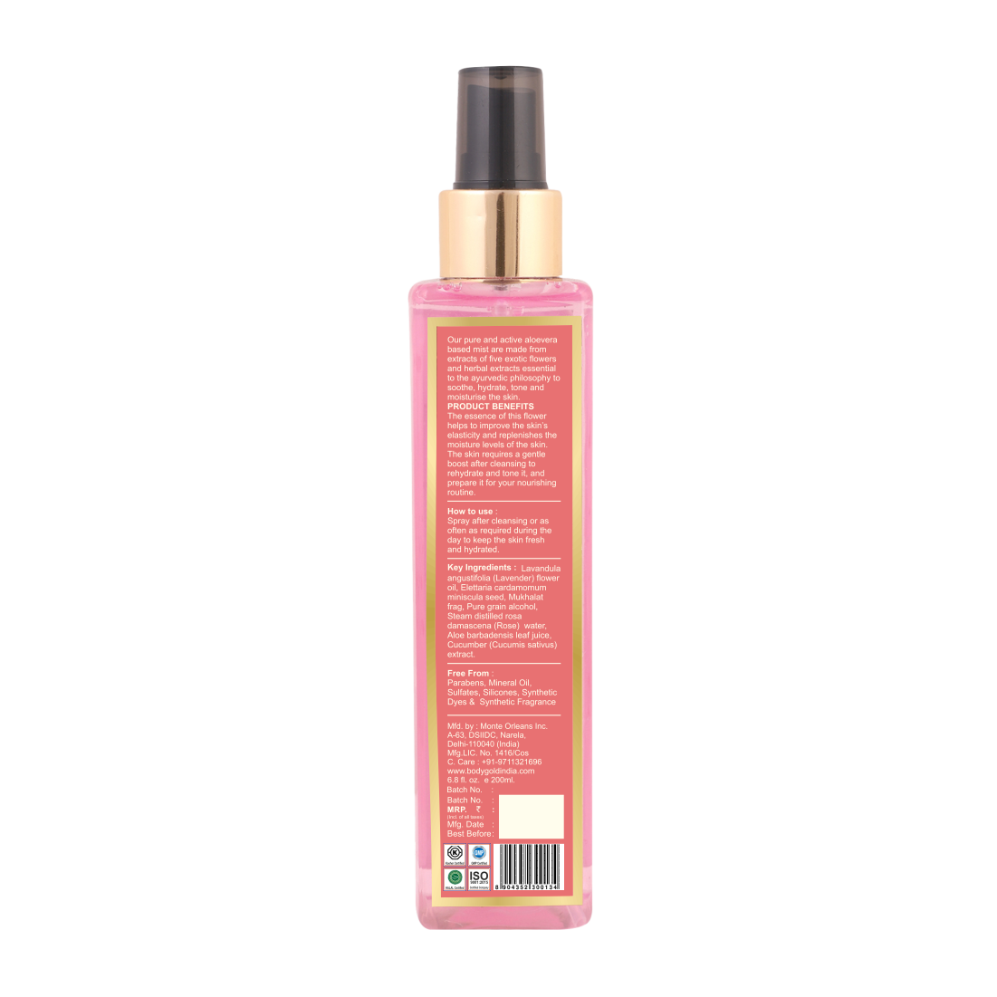 Happiness Face & Body Mist - Mukhalat & Panch Pushp