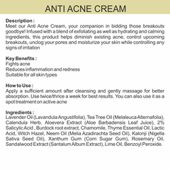 Anti Acne Cream 50GM