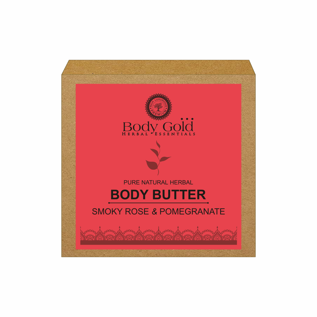 Body Butter Cream - Pomegranate & Smoky Rose
