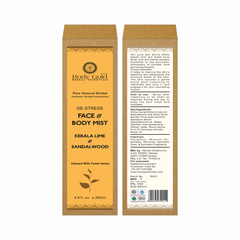 De-Stress Face & Body Mist - Kerala Lime & Sandalwood
