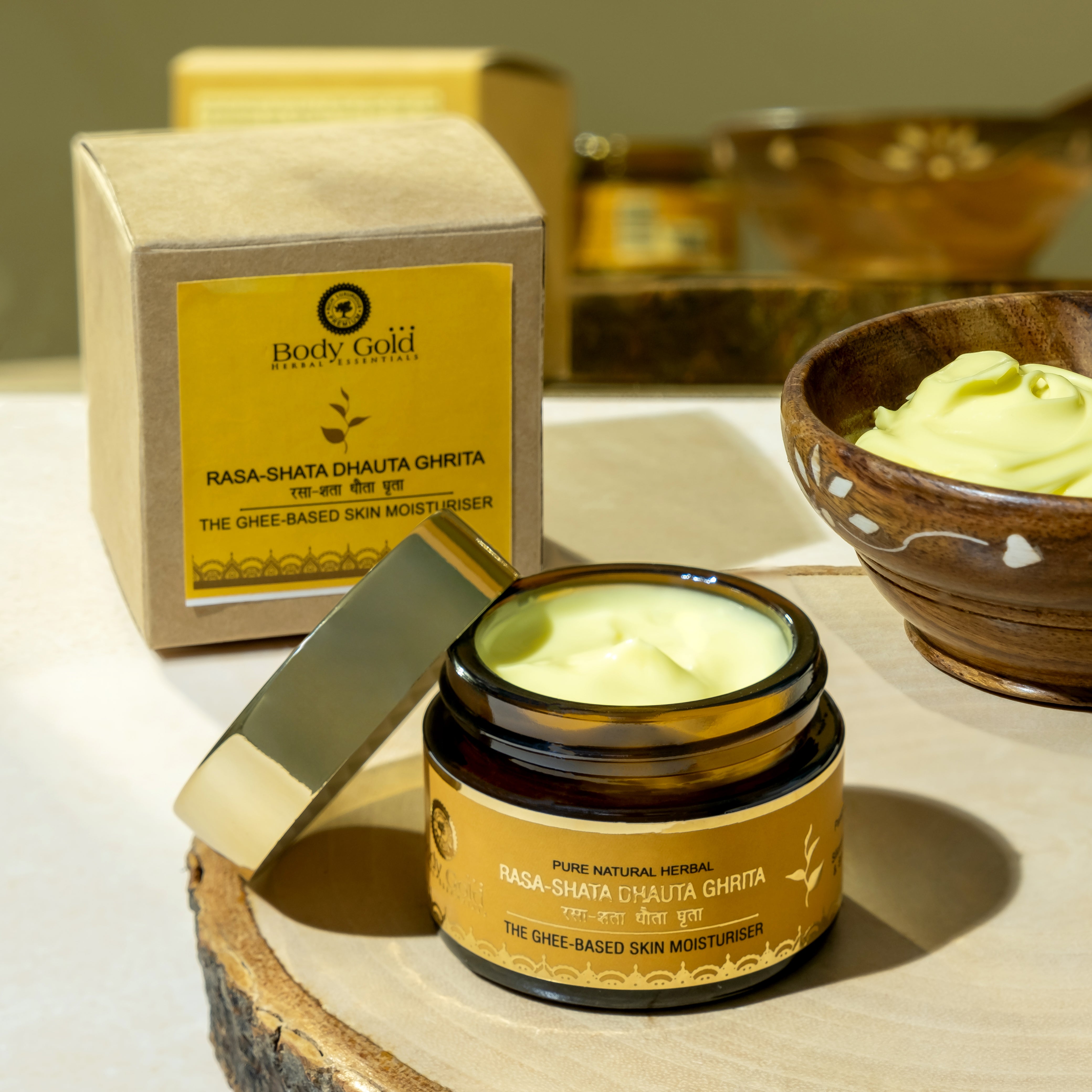 Rasa Shata Dhauta Ghrita - The Ghee Based Skin Moisturiser