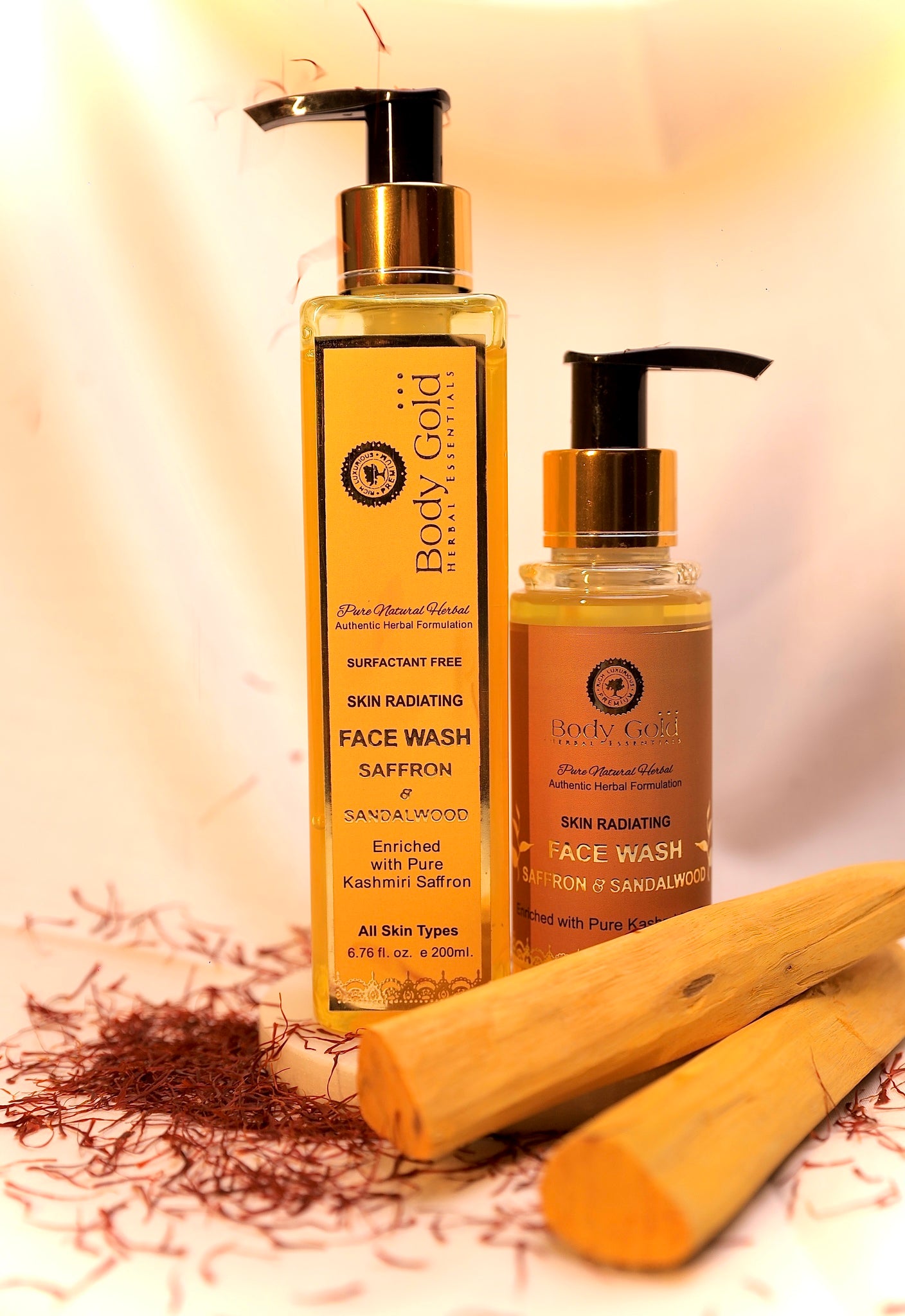 SAFFRON & SANDALWOOD FACE WASH