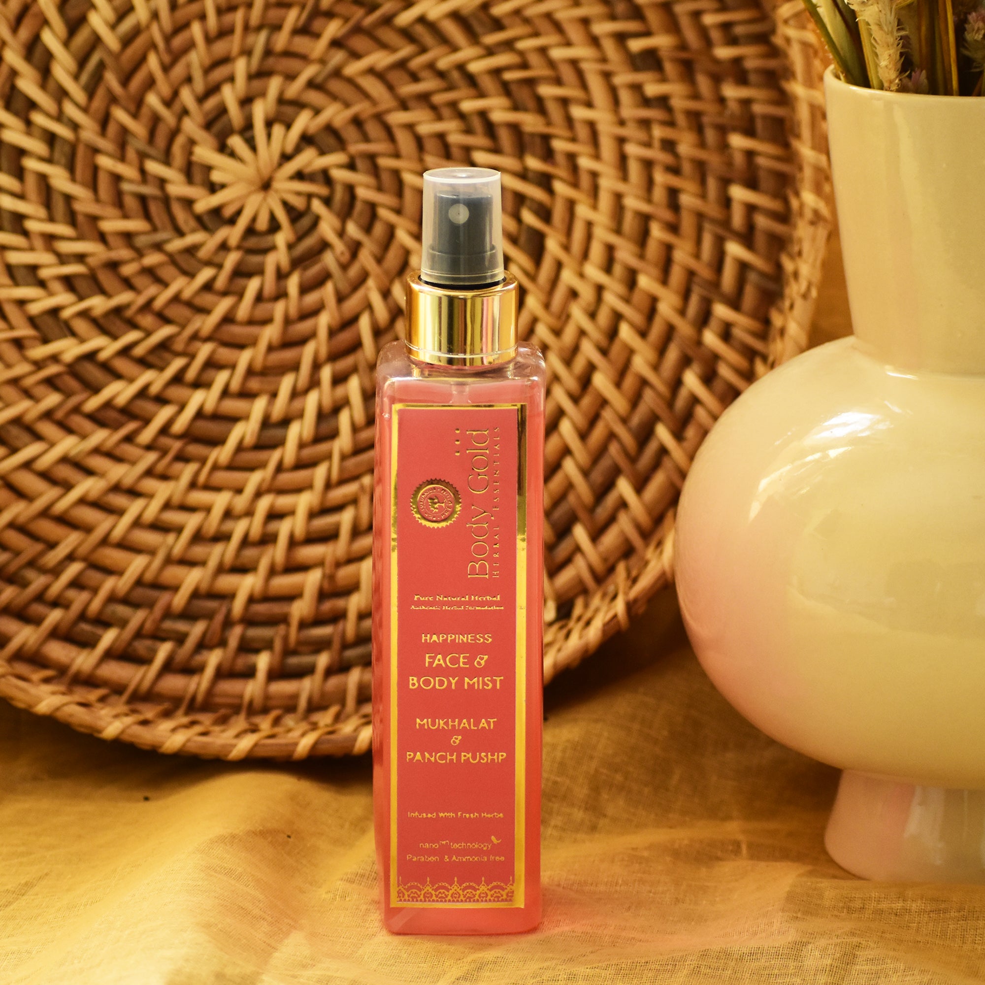 Happiness Face & Body Mist - Mukhalat & Panch Pushp