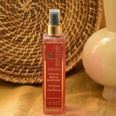 Refreshing Face & Body Mist - Smoky Rose & Pomegranate