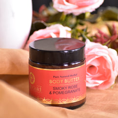 Body Butter Cream - Pomegranate & Smoky Rose
