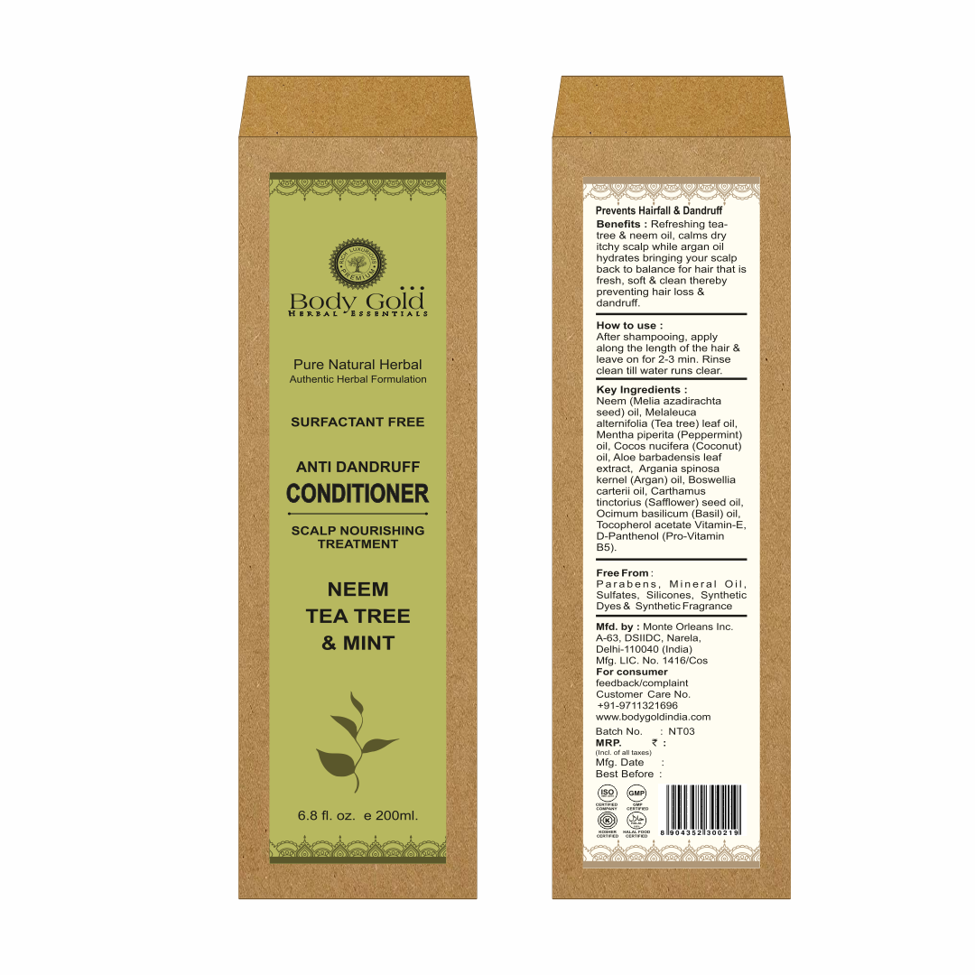 Hair Conditioner - Neem Tea Tree & Mint