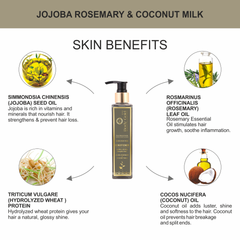 Hair Conditioner - Jojoba Rosemary & Coconut Milk