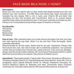 Face Masque - Milk Rose & Honey